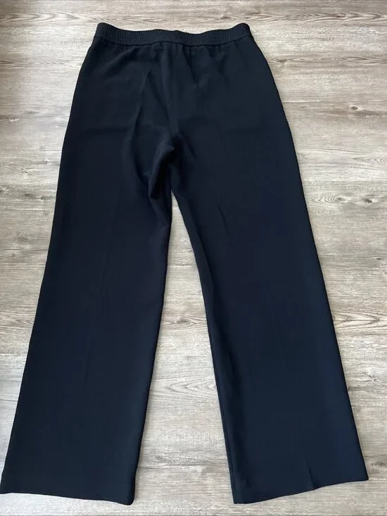 Wilfred Alanya High Waisted Wide Leg Crepe Trousers Womens 16 Full Length - Picture 11 of 15